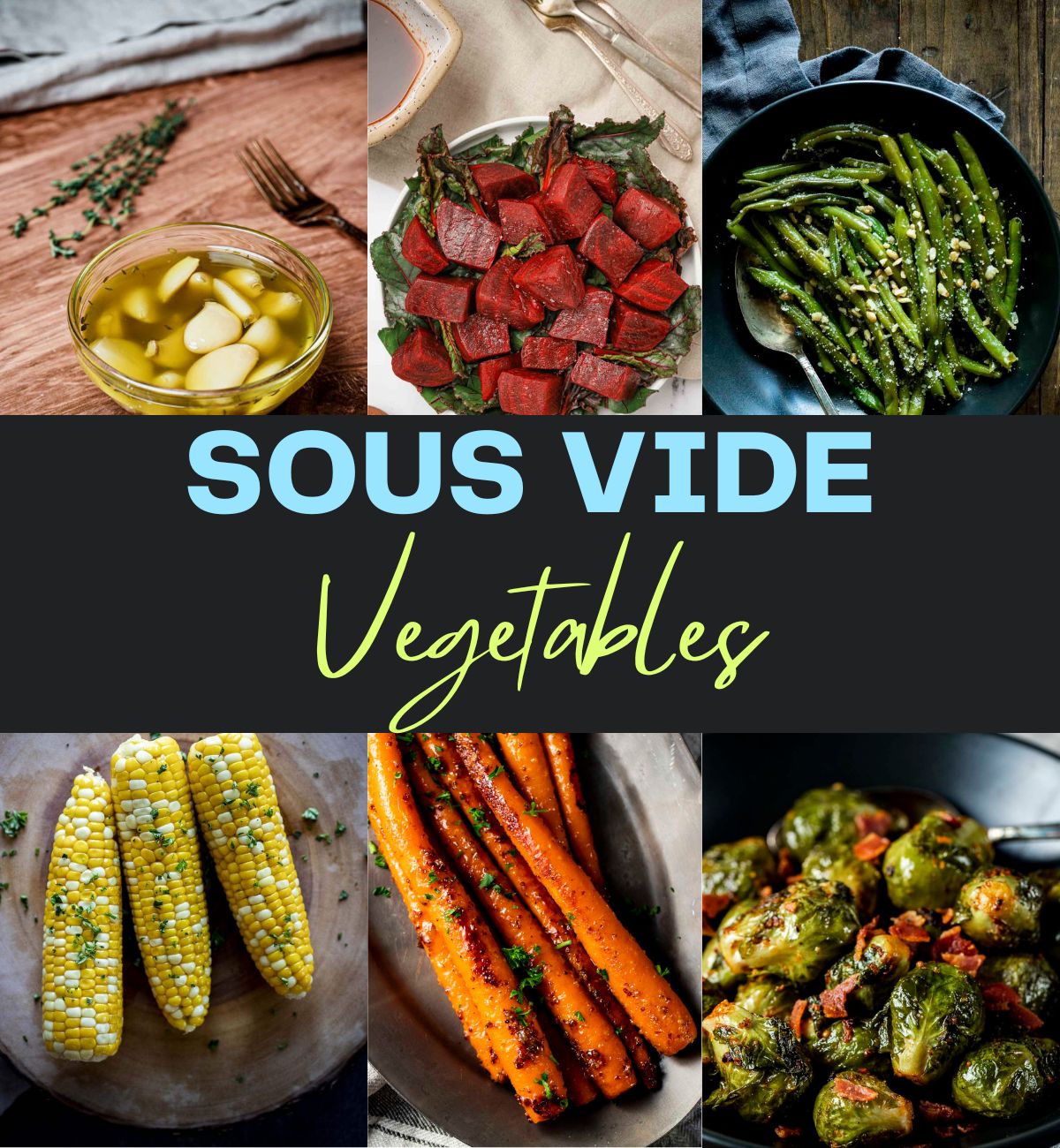 photos of cooked vegetables with text overlay