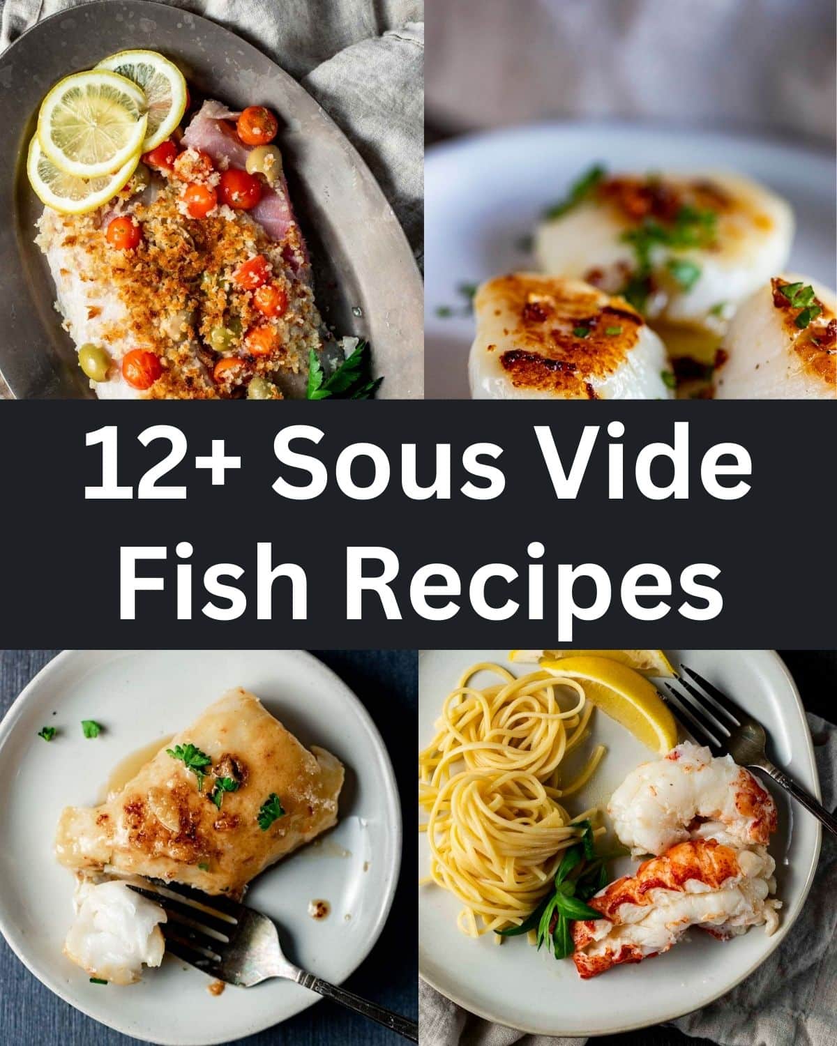 photos of cooked fish with text overlay