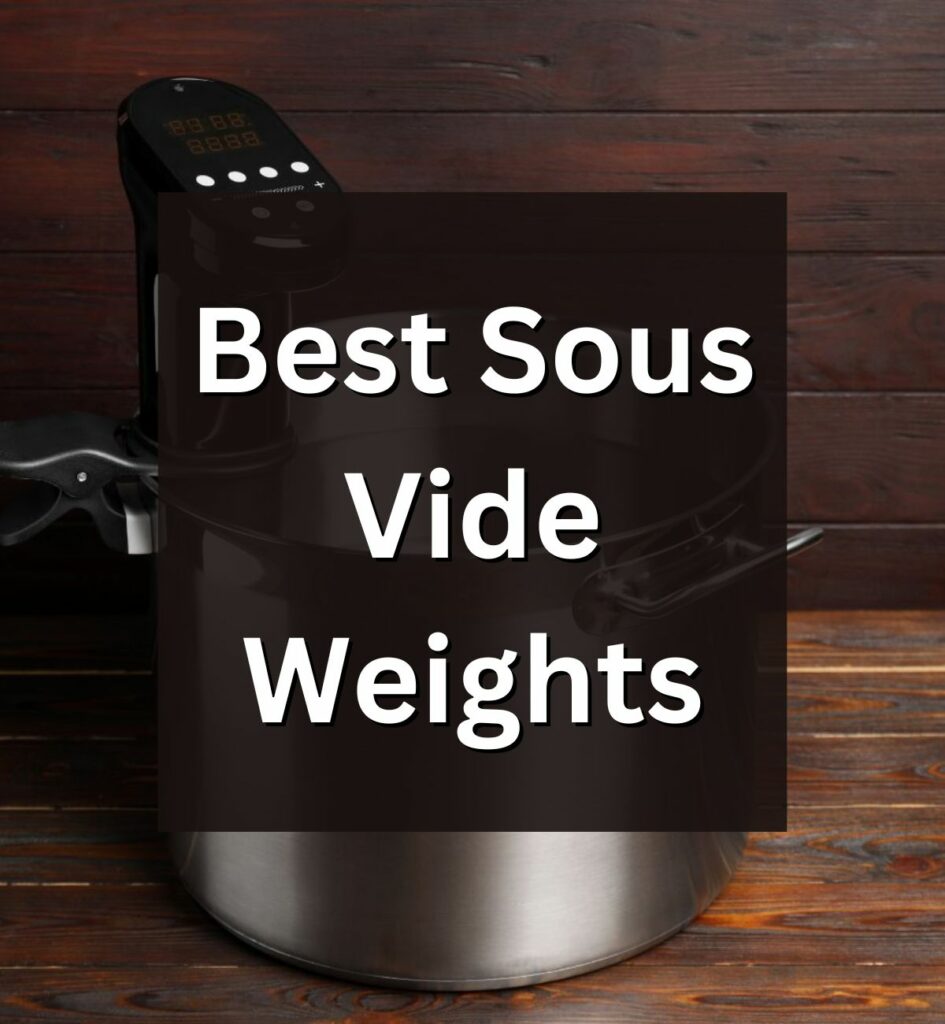 pot with a sous vide attached to it with text overlay