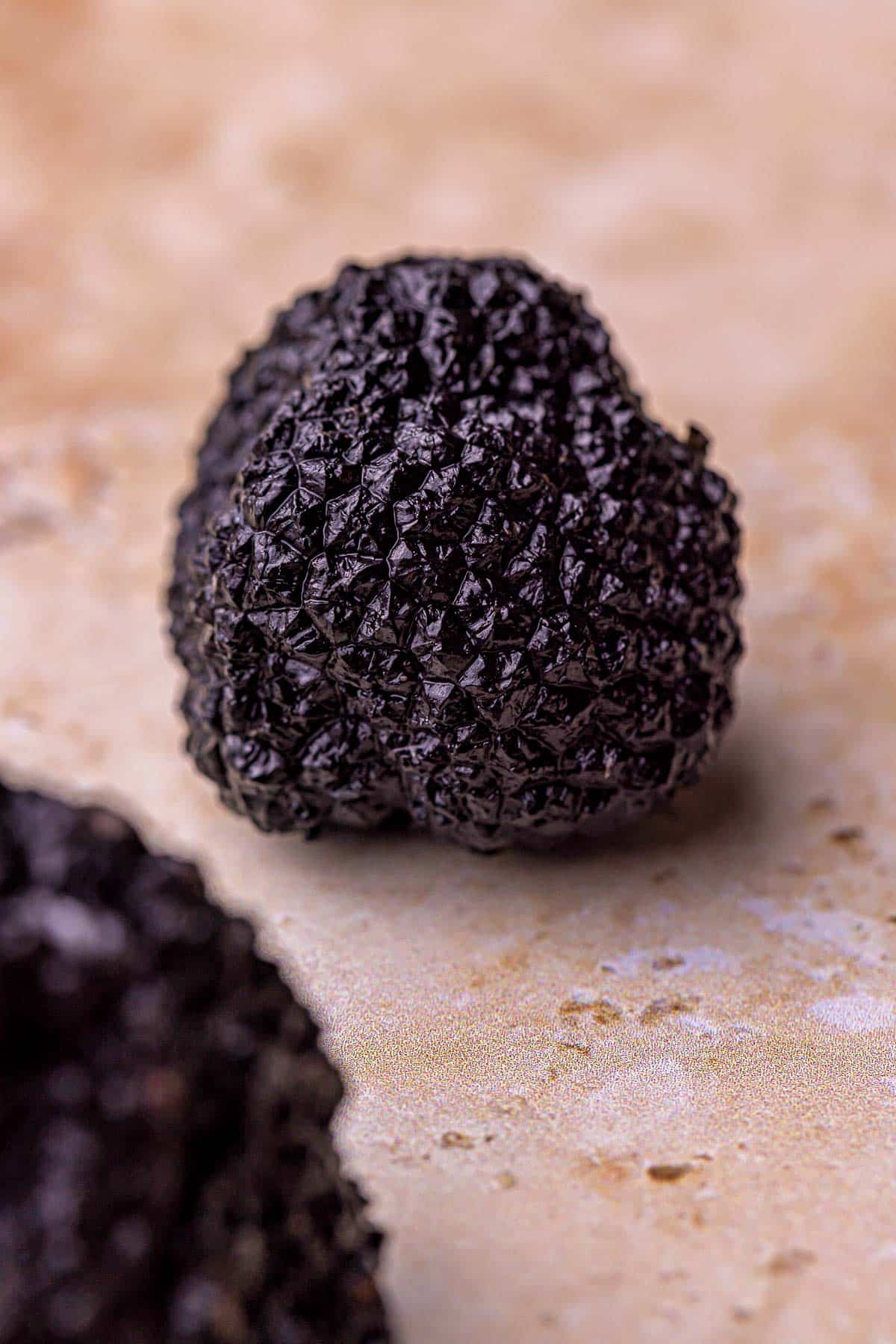 close up photo of a truffle