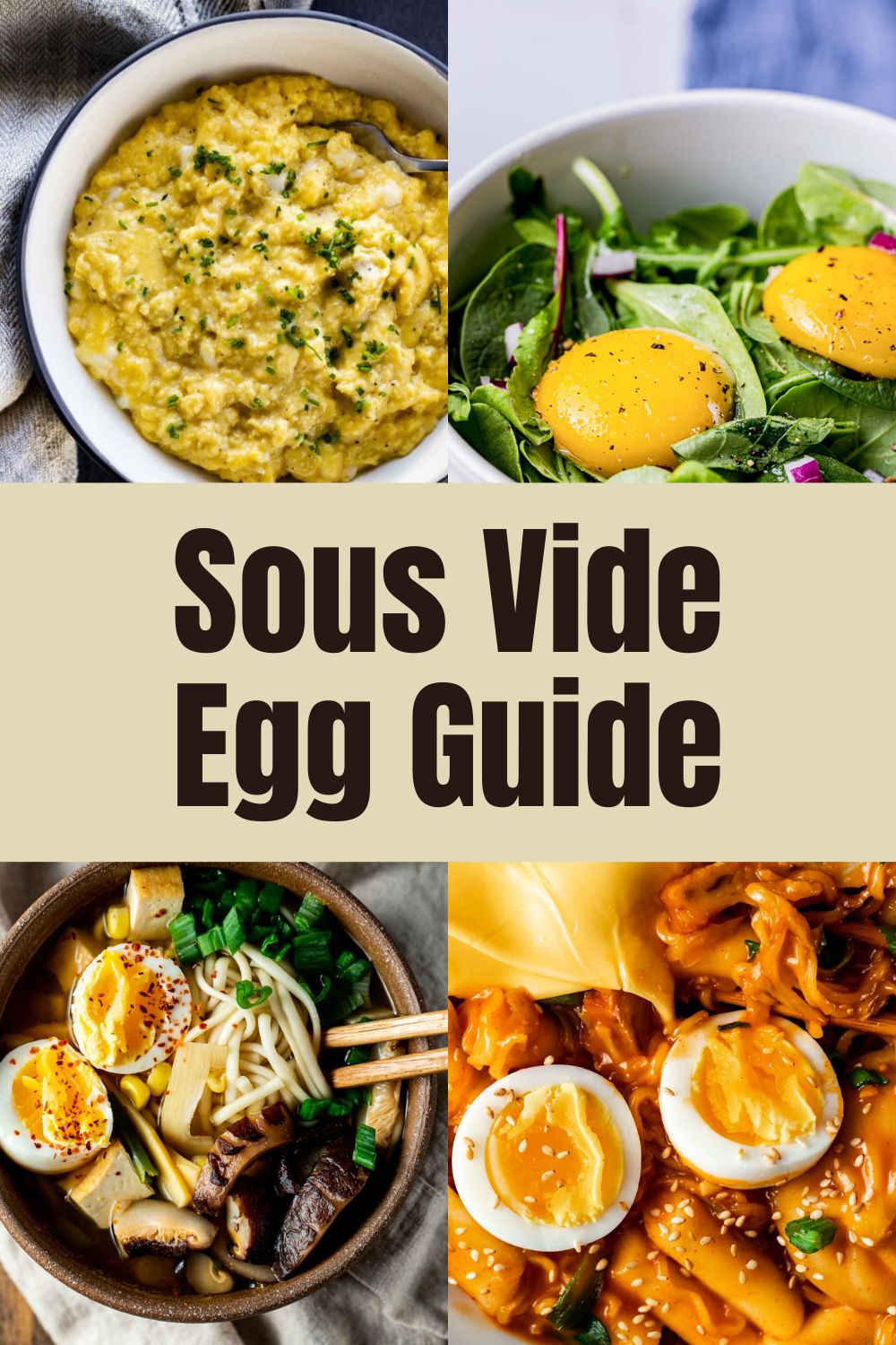 Sous Vide Eggs (Complete Guide)