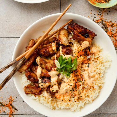 Chicken Karaage Don (Japanese Fried Chicken Rice Bowl) - Went Here 8 This