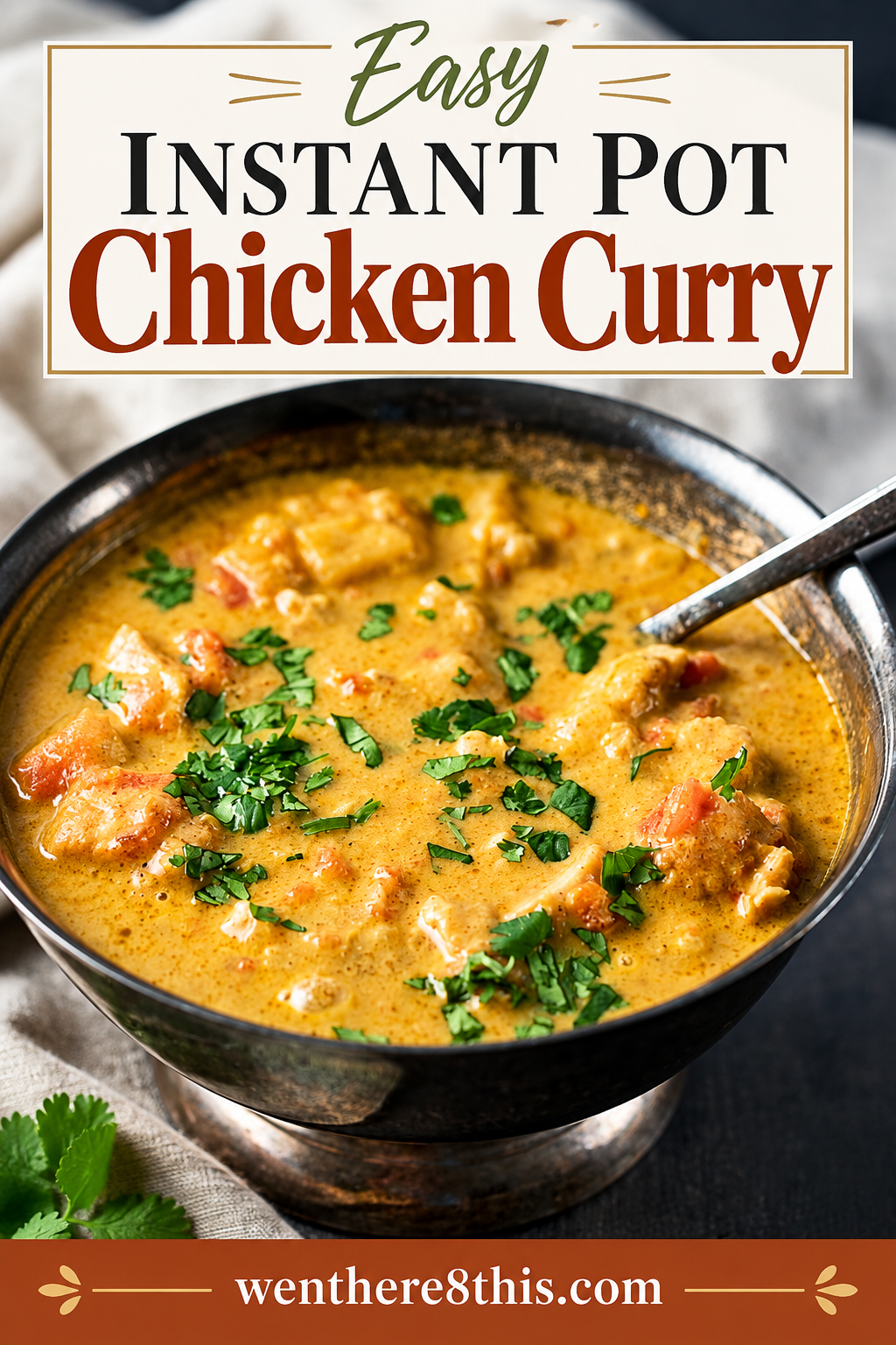 Easy Instant Pot Chicken Curry