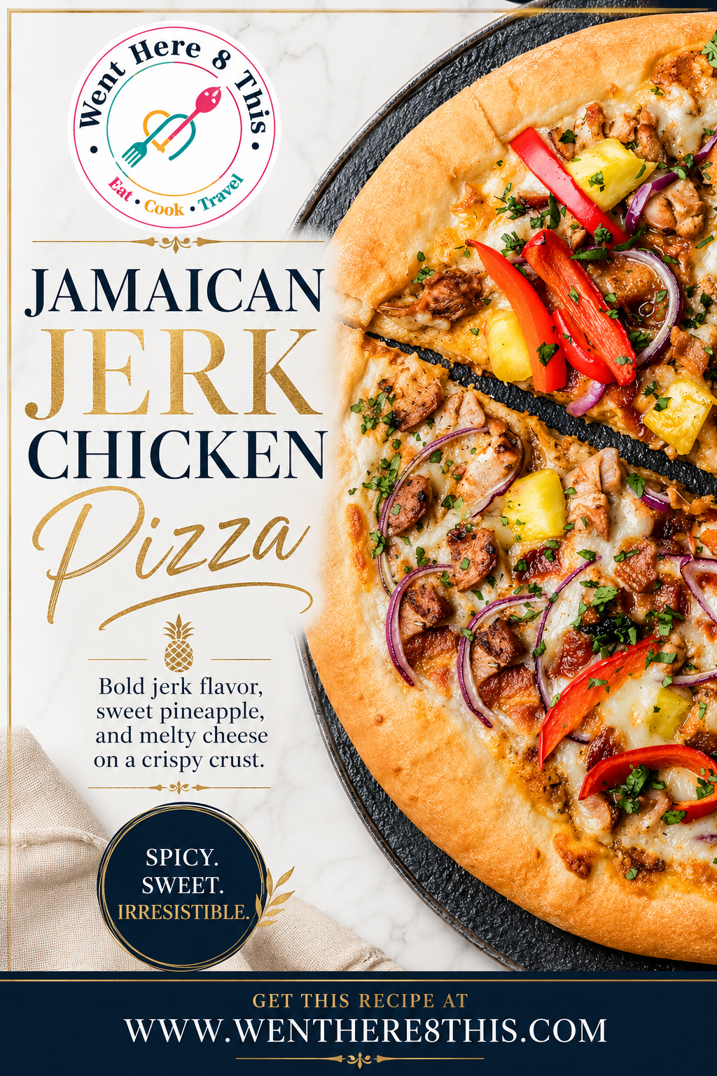 Jamaican Jerk Pizza
