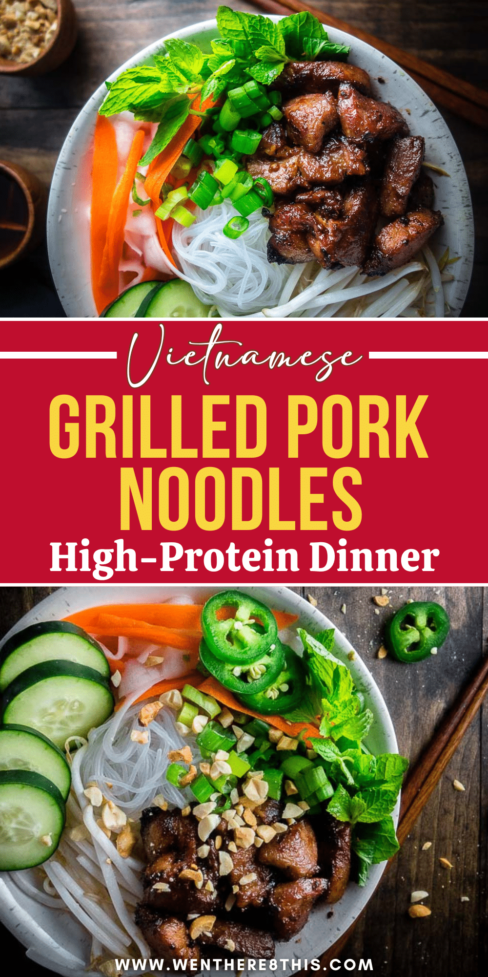Bún Thịt Nướng (Vietnamese Grilled Pork with Noodles)
