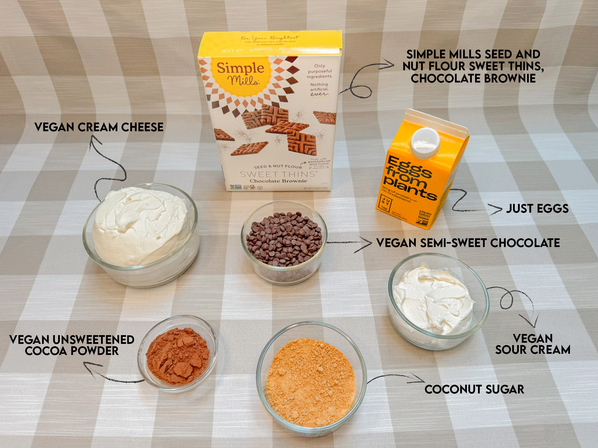 Cheesecake Ingredients