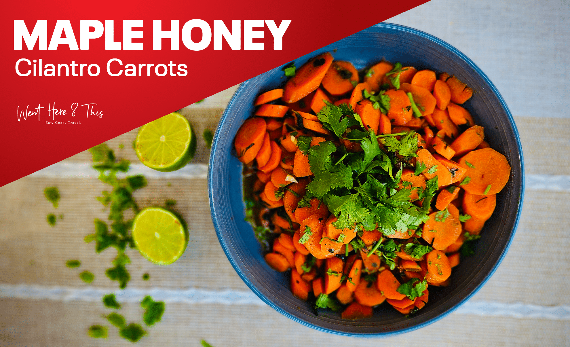 Maple Honey, Cilantro Carrots