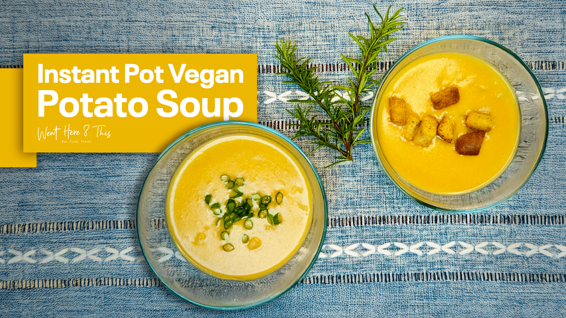 Instant Pot Vegan Potato Soup