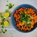 Maple Honey Cilantro Carrots