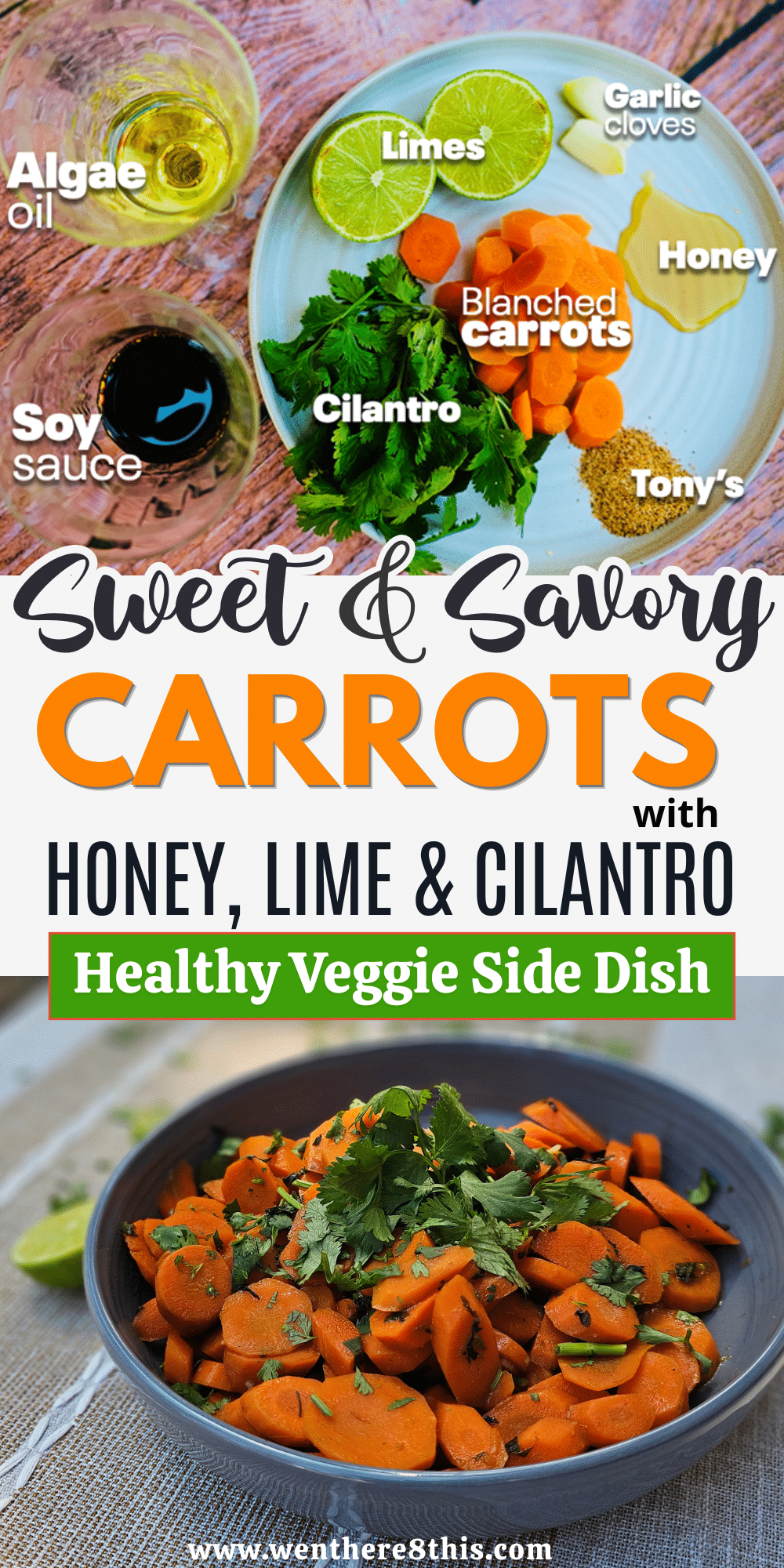 Maple Honey, Cilantro Carrots