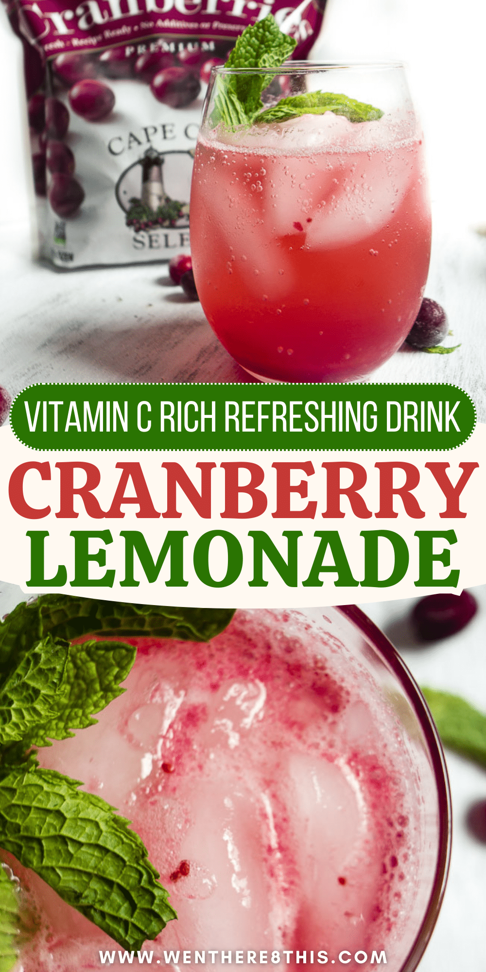 Sparkling Cranberry Lemonade