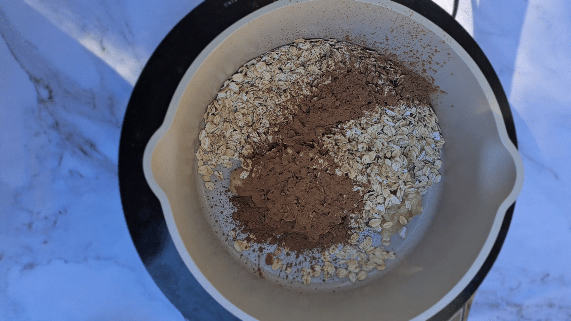 Step1 Chocolate Oatmeal