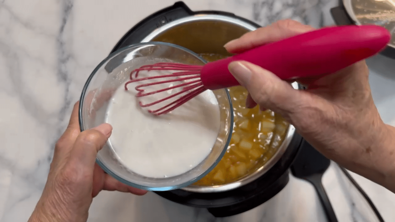 
Step2.5 Instant Pot Vegan Potato Soup