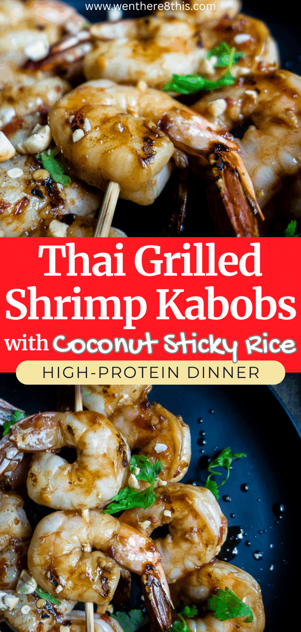  Thai Grilled Shrimp Kabobs with Coconut Sticky Rice