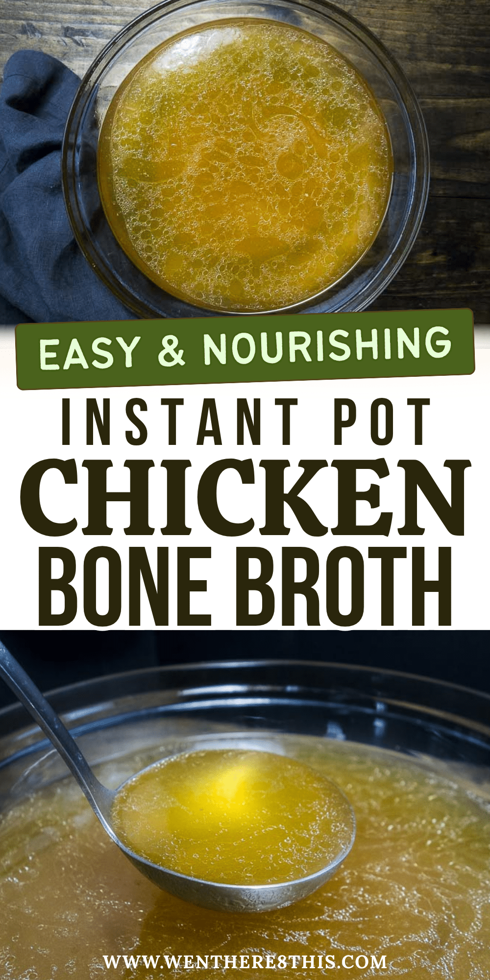Instant Pot Chicken Bone Broth