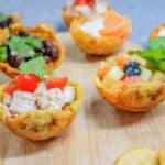 Stuffed Plantain Cups