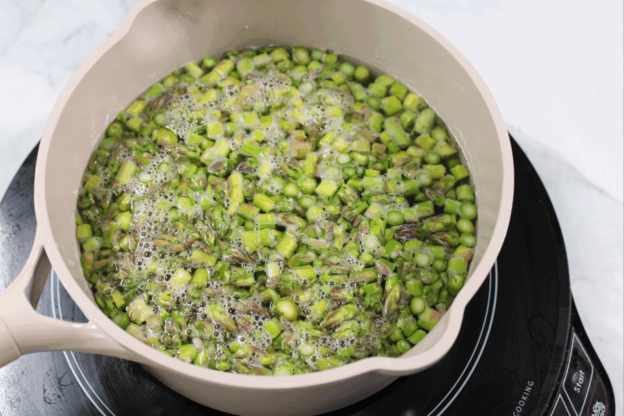 step1 Asparagus patties