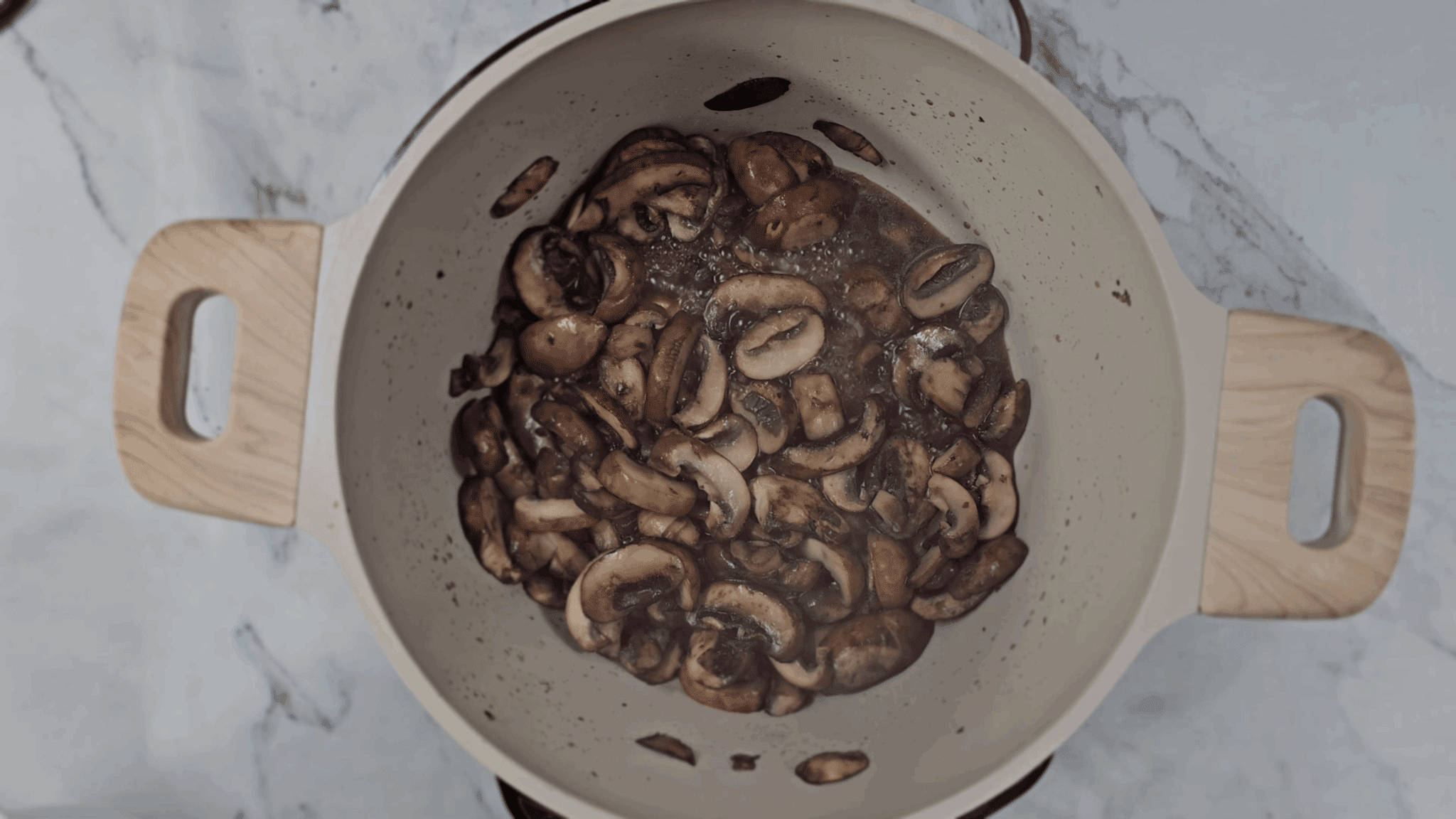 step1 mushroom pie