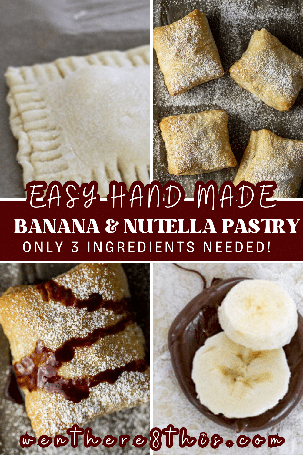 3 Ingredient Banana & Nutella Puff Pastry