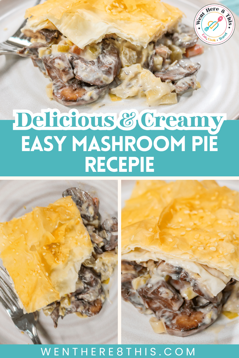 Easy Mushroom Pie