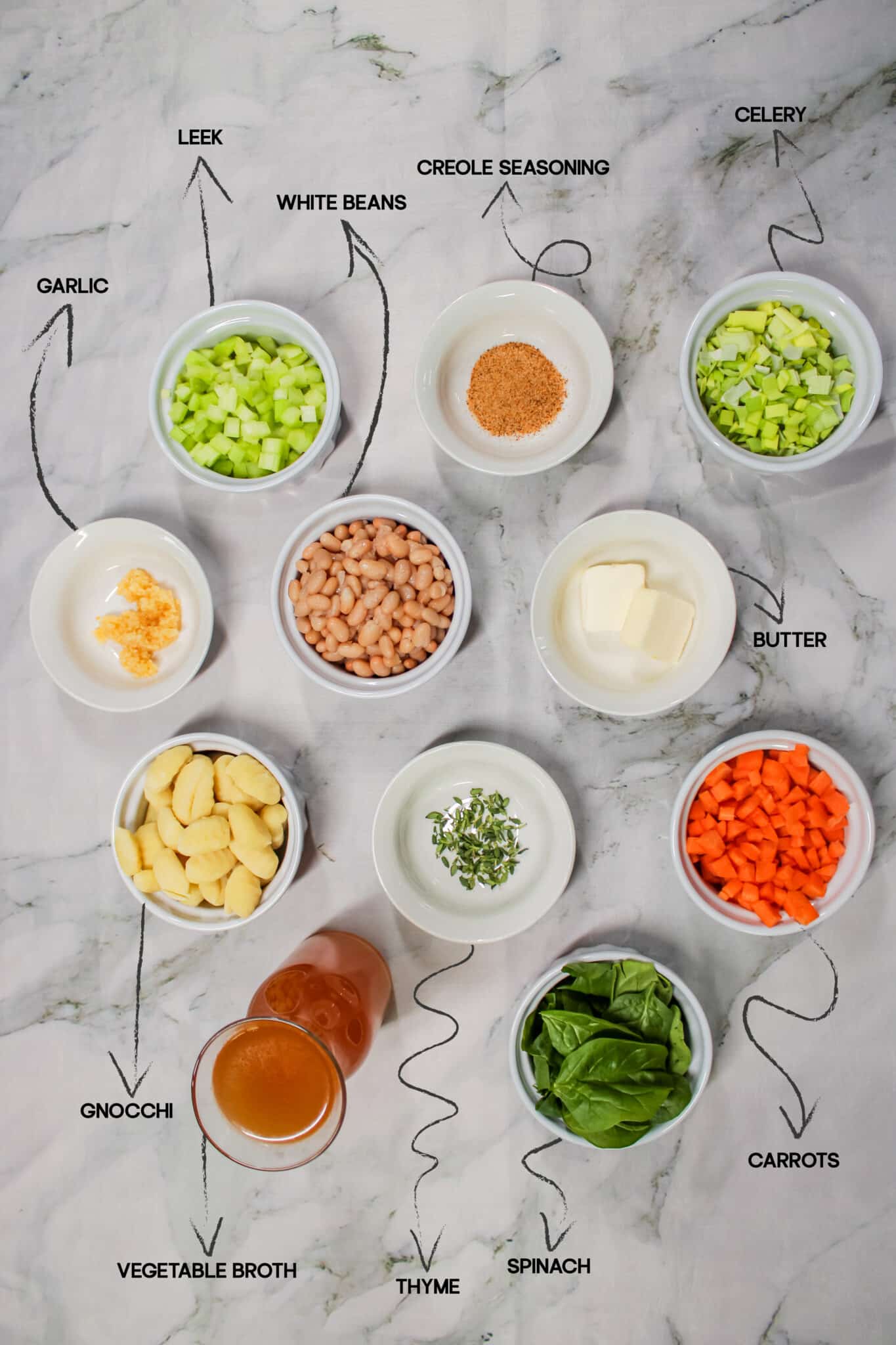 gnocchi soup Ingredients