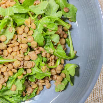 Lentil and Arugula Salad