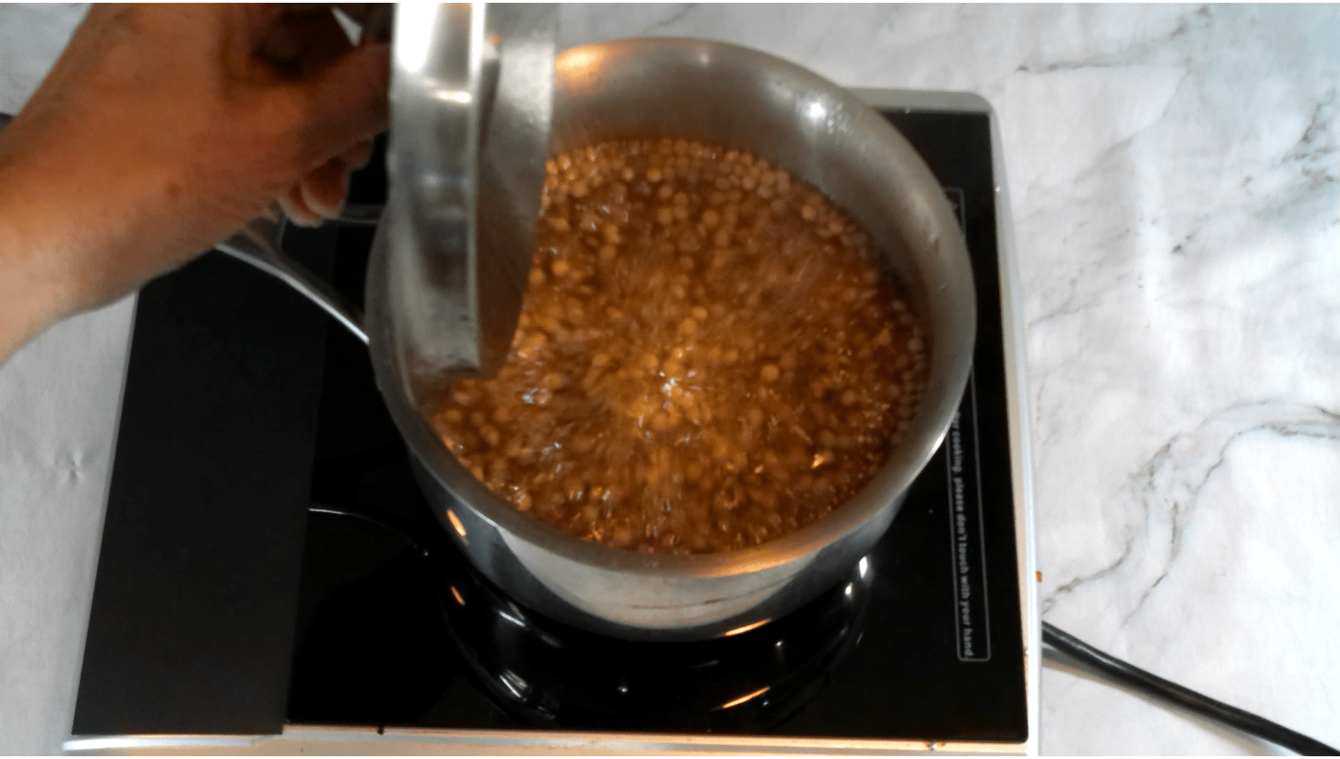 step1 Lentil and Arugula Salad