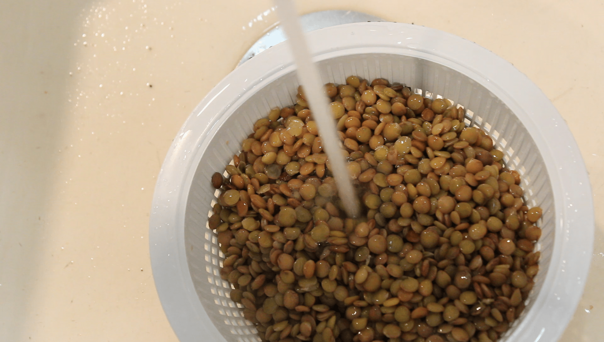 step2 Lentil and Arugula Salad