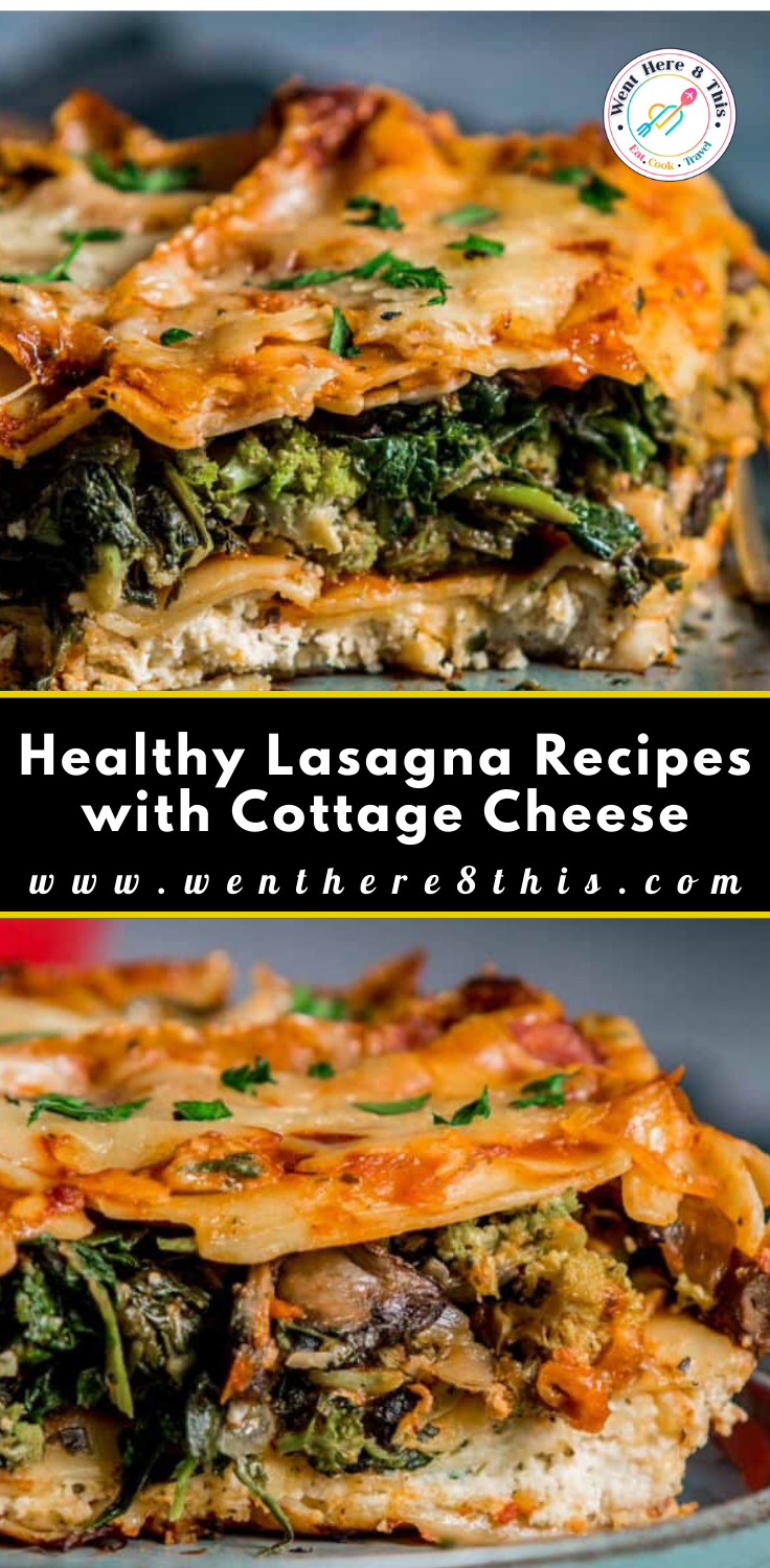 Vegetarian Lasagna with Cottage Cheese