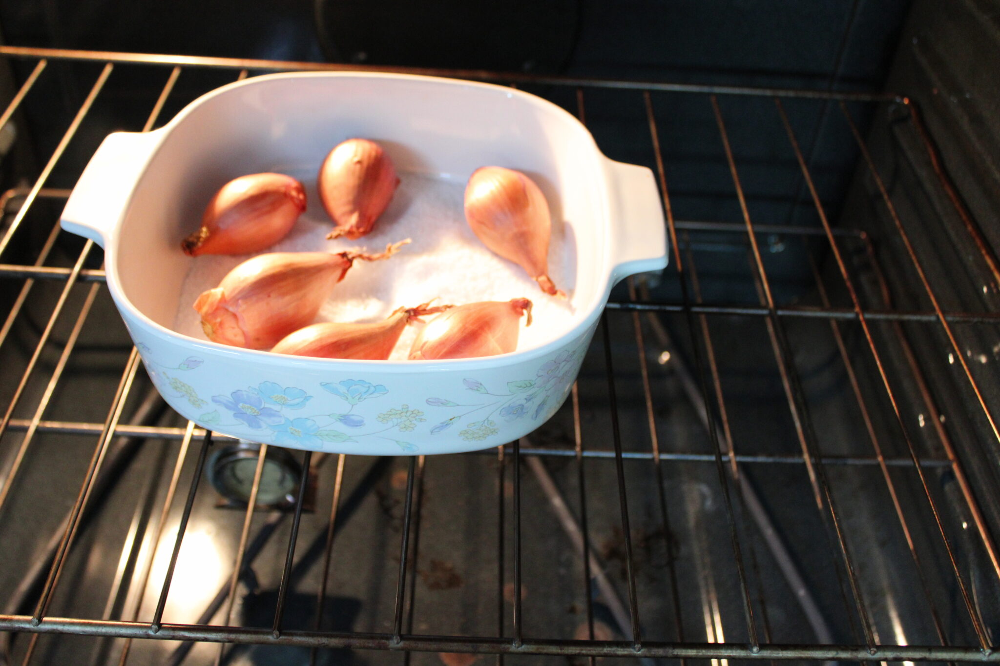 shallots roasting