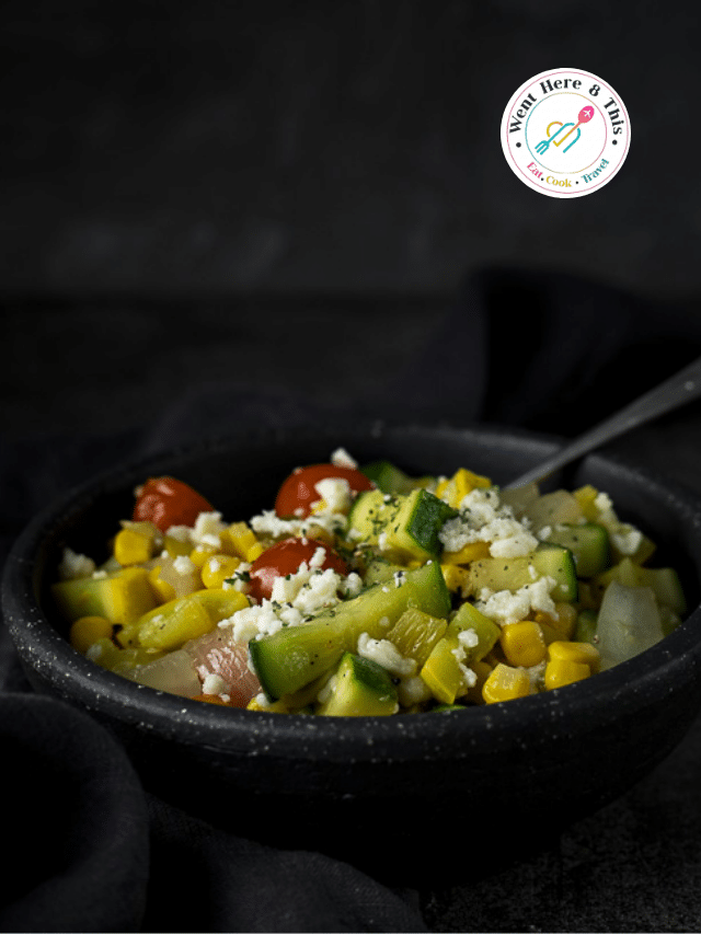Calabacitas Recipe (Zucchini with Corn & Cheese) Story