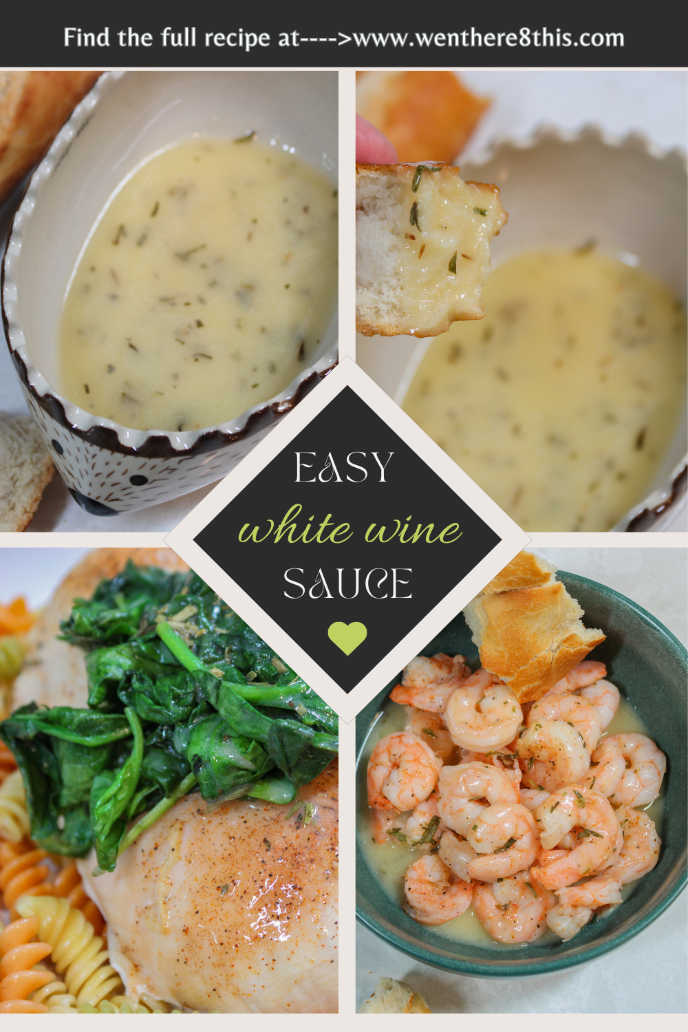 Easy white wine sauce
