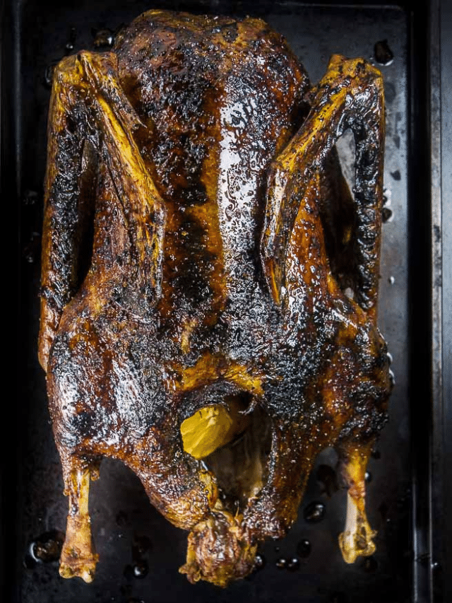 Roast Goose Recipe with Honey Orange Glaze Story