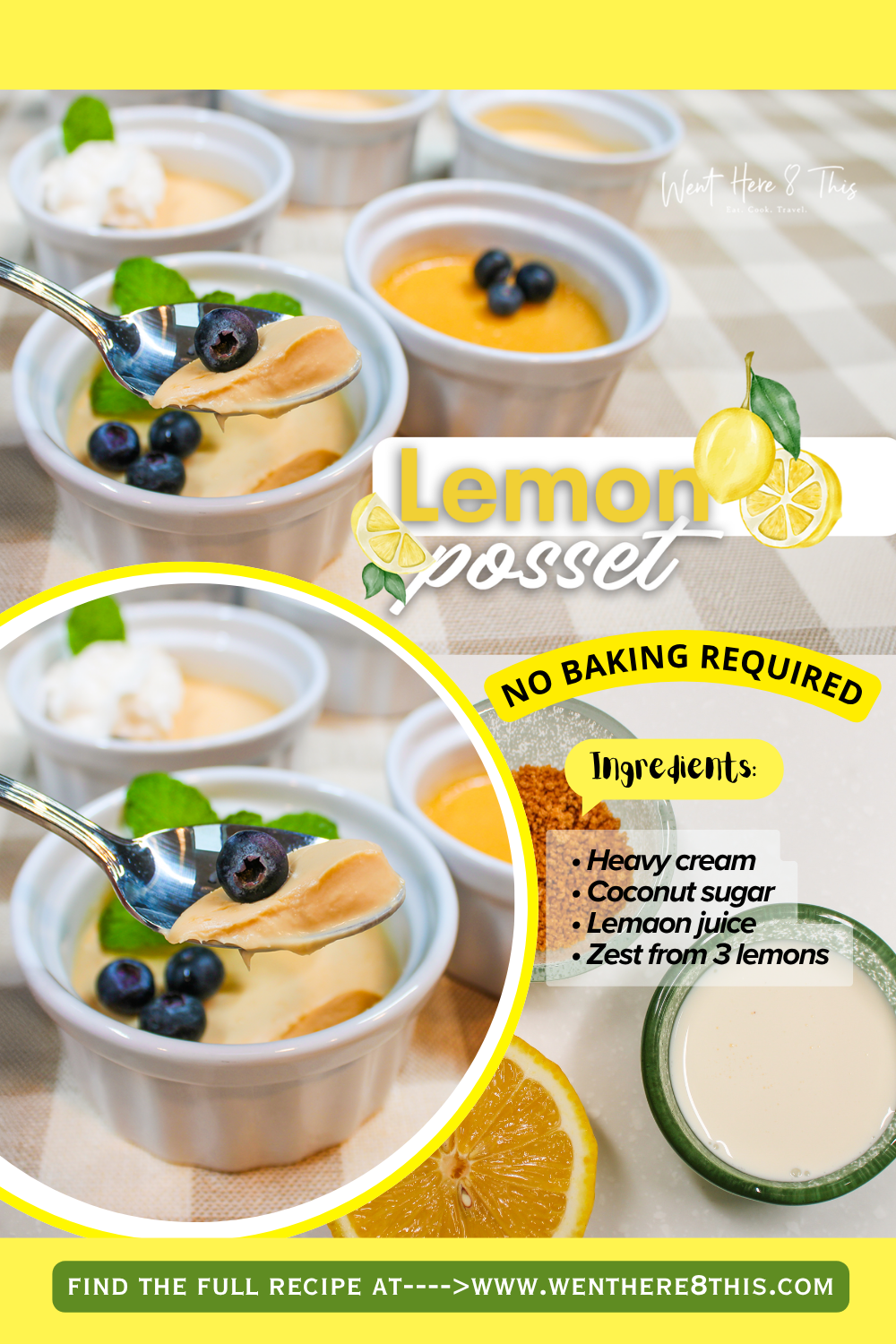 Lemon Posset Recipe