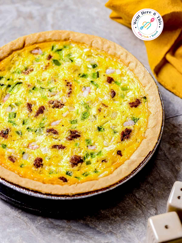 Easy Sausage Quiche With Shrimp Story