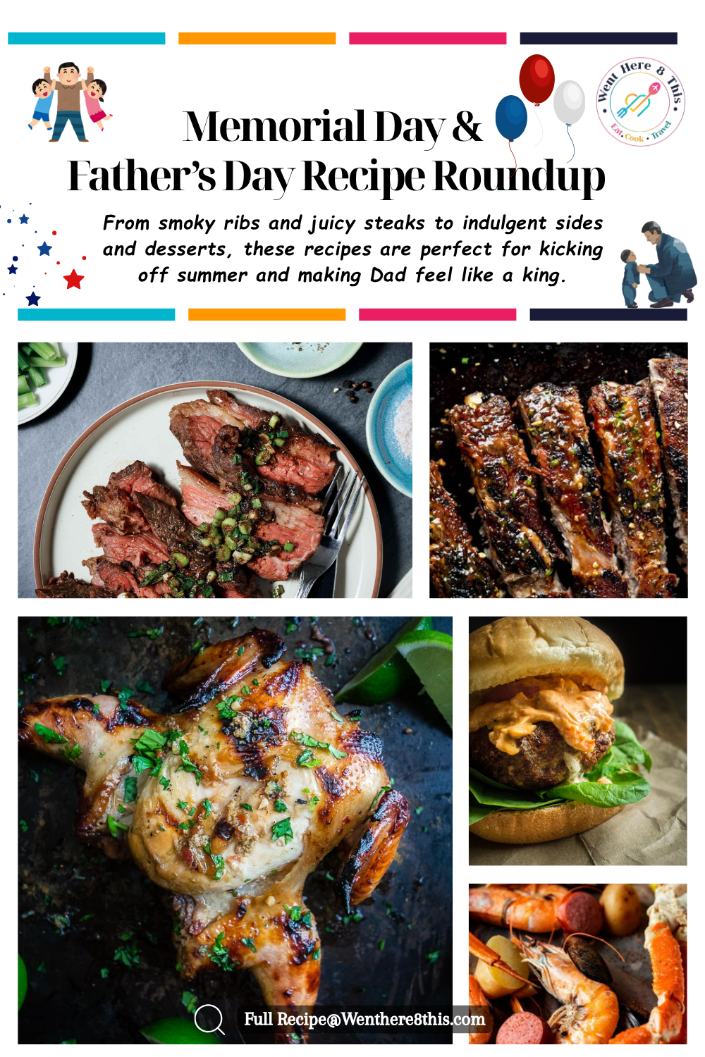 Memorial Day & Father’s Day Recipe Roundup