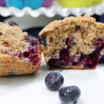 Oatmeal Blueberry Muffins