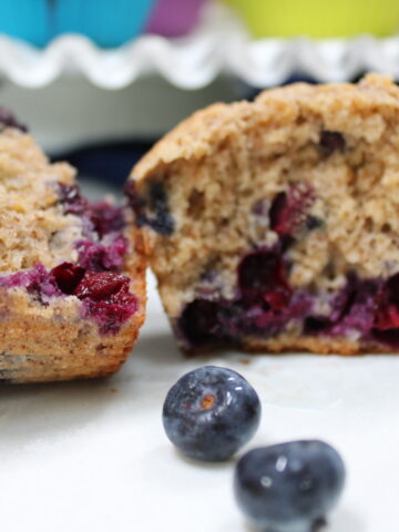Oatmeal Blueberry Muffins