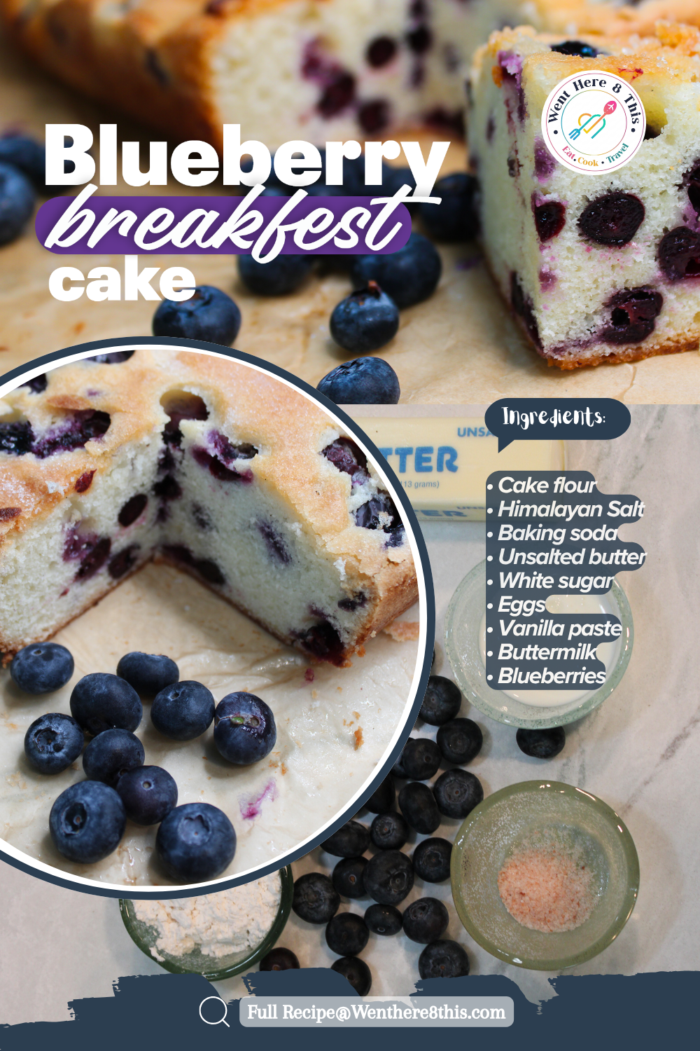 Blueberry Breakfast Cake Recipe