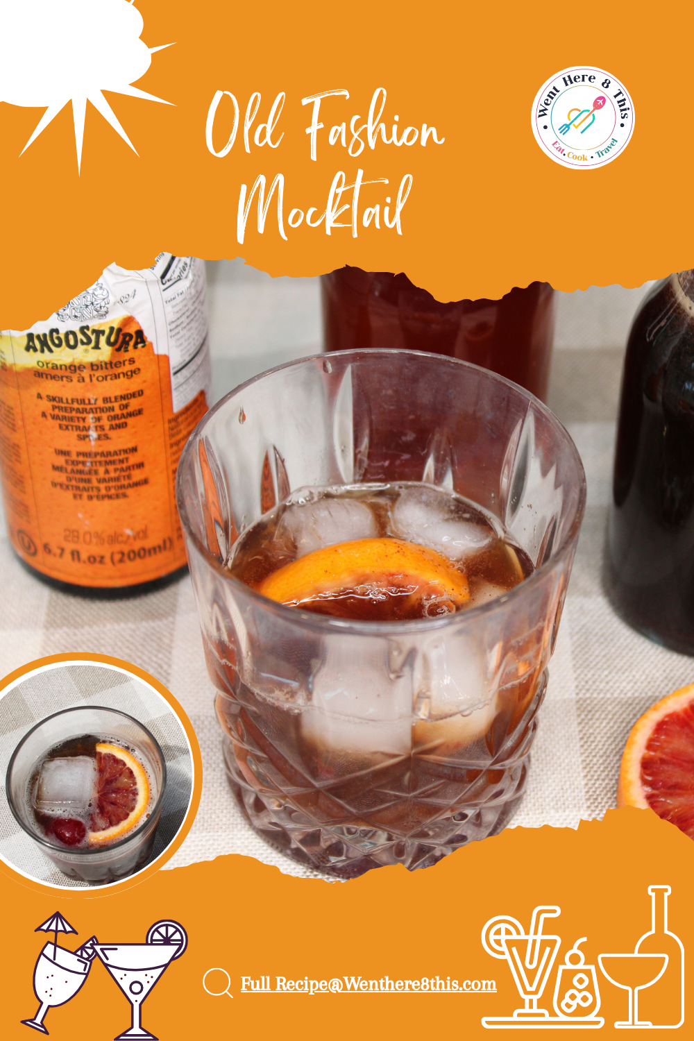 Old fashion mocktail