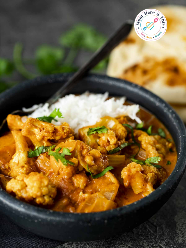 Roasted Cauliflower Tikka Masala Curry Story