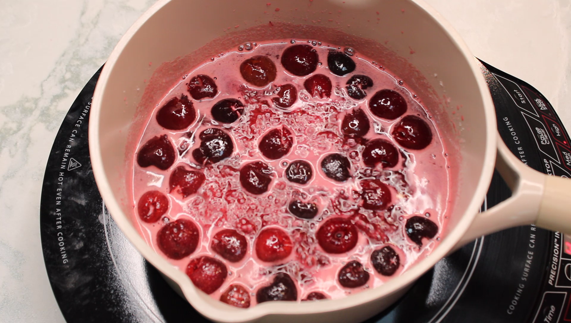 Step1 Cherry Lime Rickey Mocktail Recipe