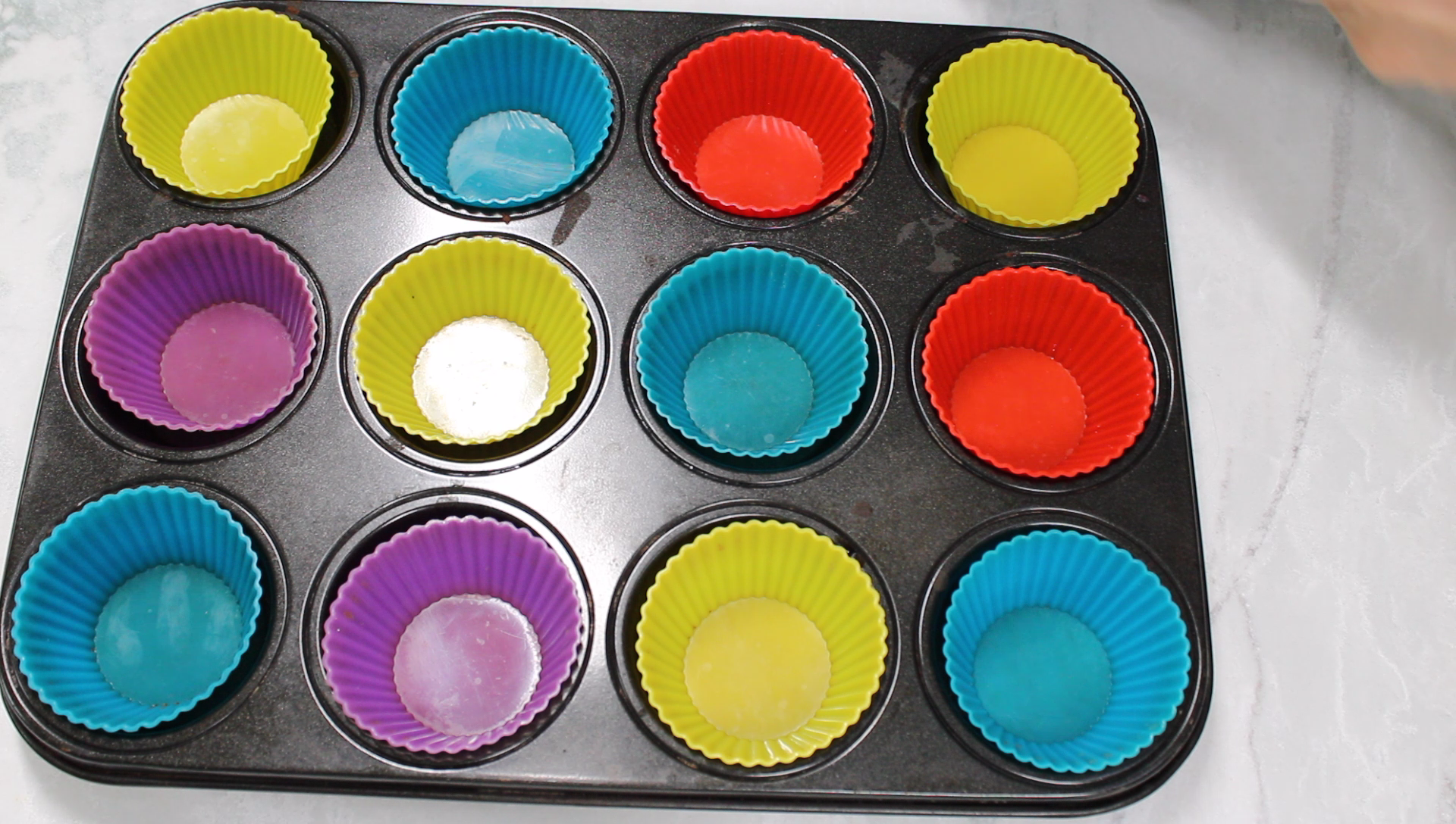 Step1 blueberry breakfast muffins