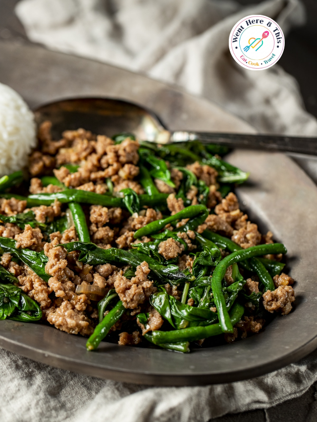 Thai Basil Pork Stir-Fry (Pad Kra Pao Pork) Story