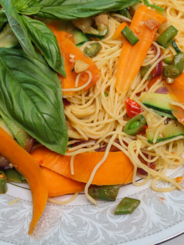 Vegetable Ribbon Pasta
