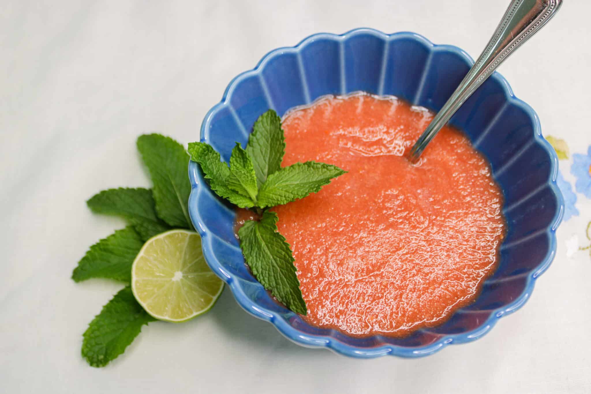 chilled tomato soup