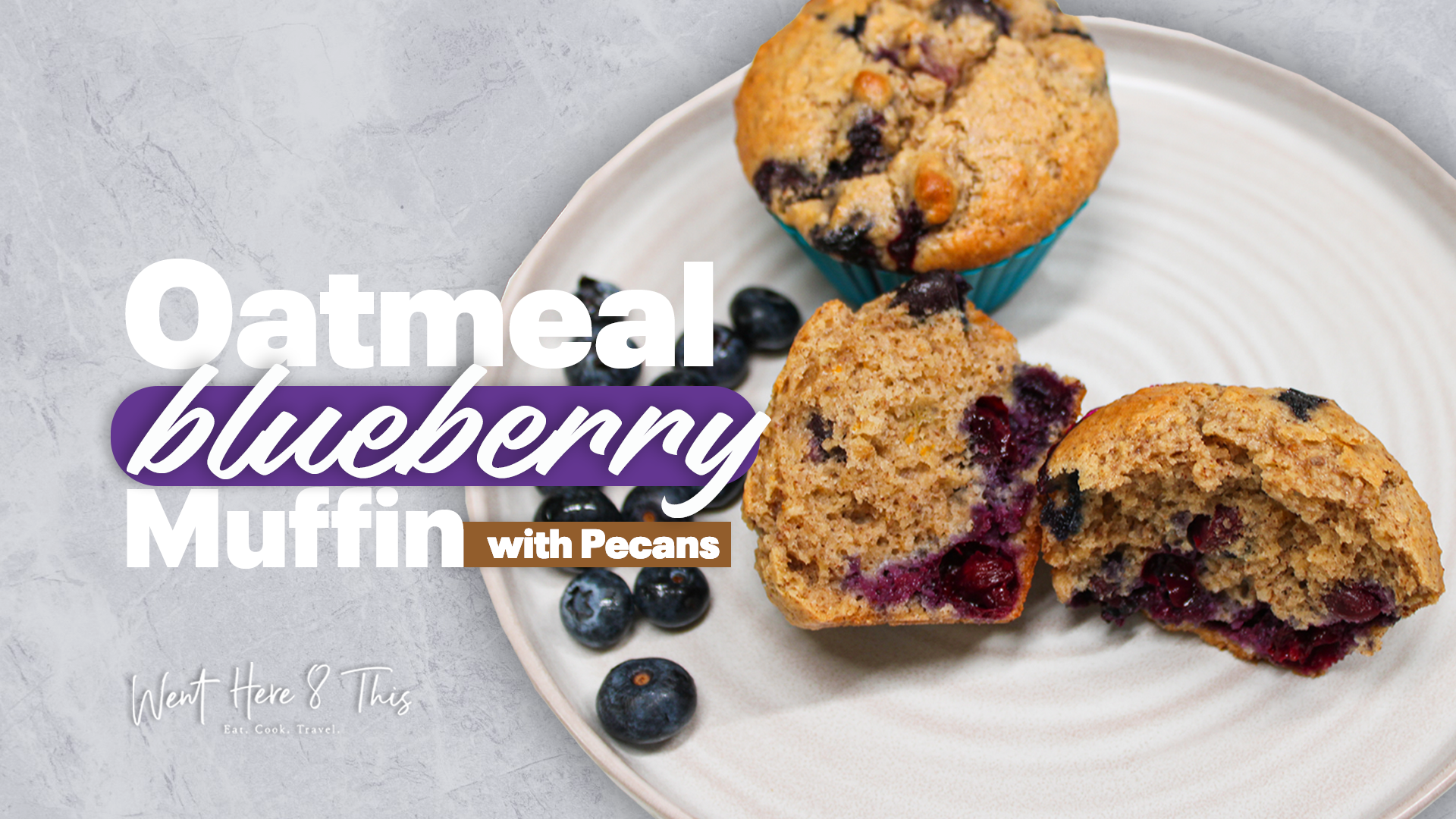 oatmeal blueberry muffins