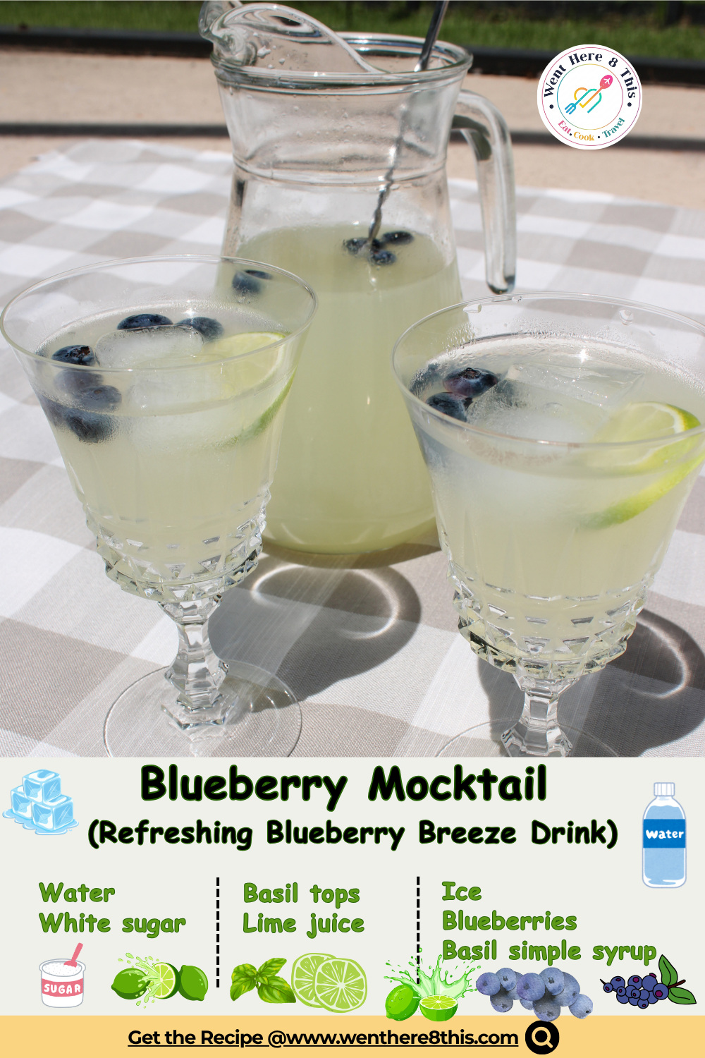 Blueberry Breeze Mocktail