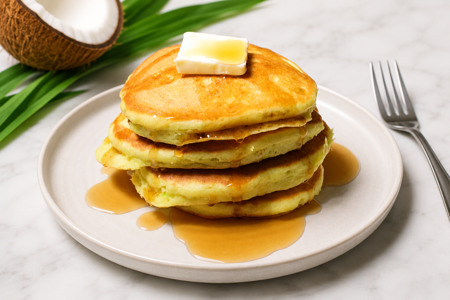 Coconut Milk Pancakes