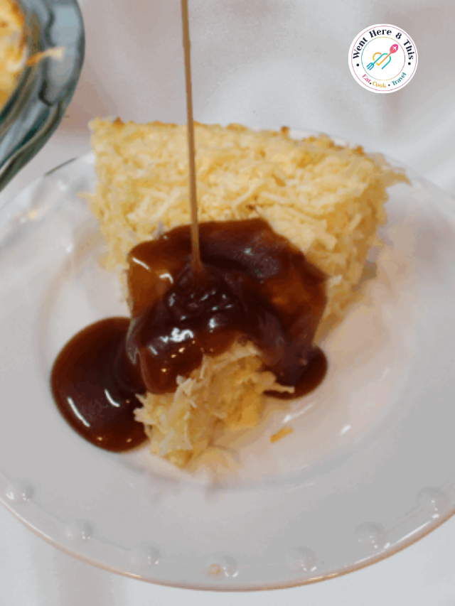 Crustless Coconut Pie Story